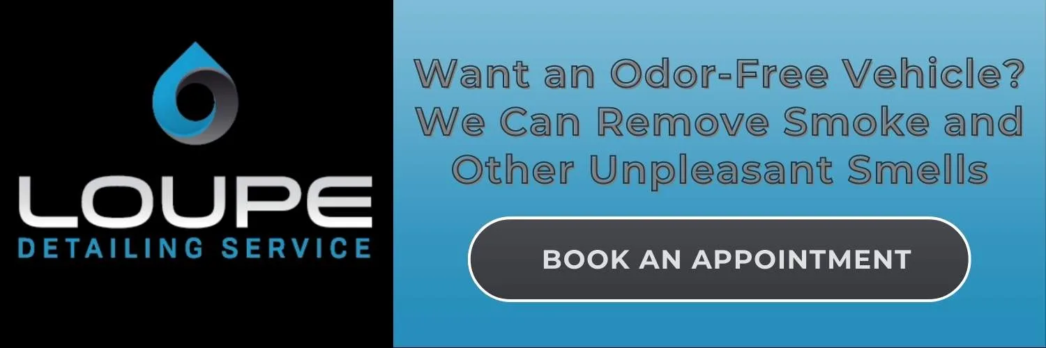 how to remove smoke odor from car
