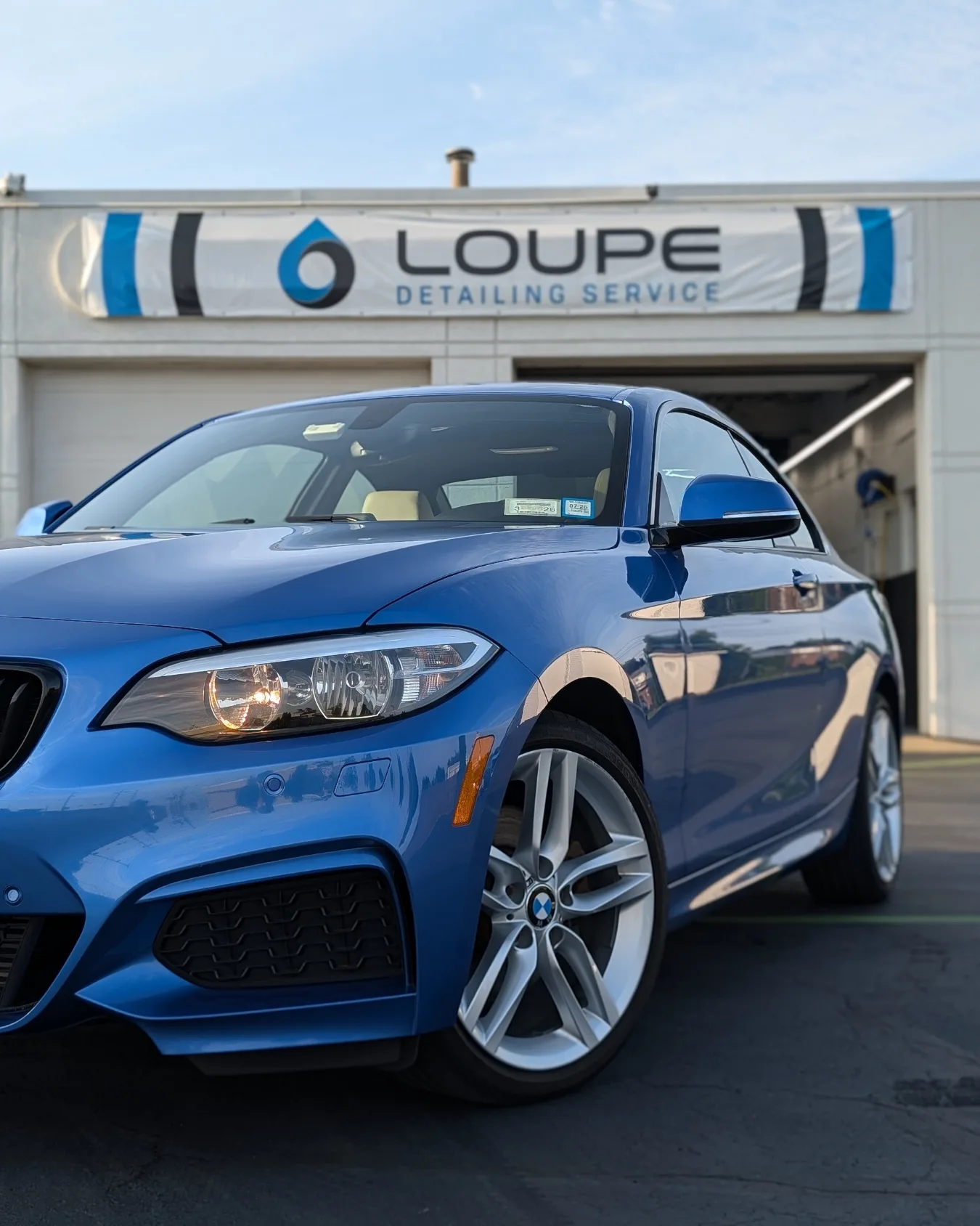 Ceramic coating on this bmw 228I in buffalo ny.